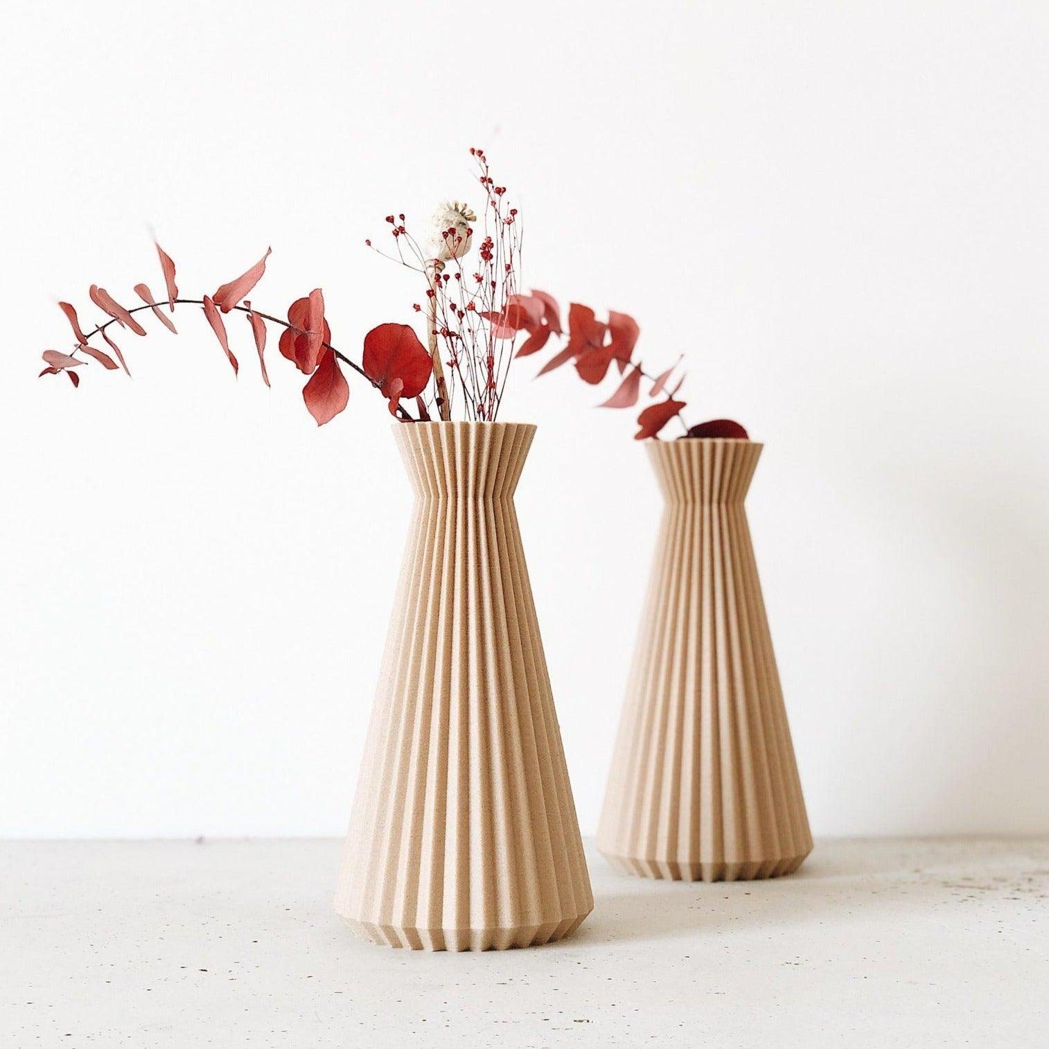 Minimum Design ausgefallene Deko-Vase ISHI in verschiedenen Farben und Größen