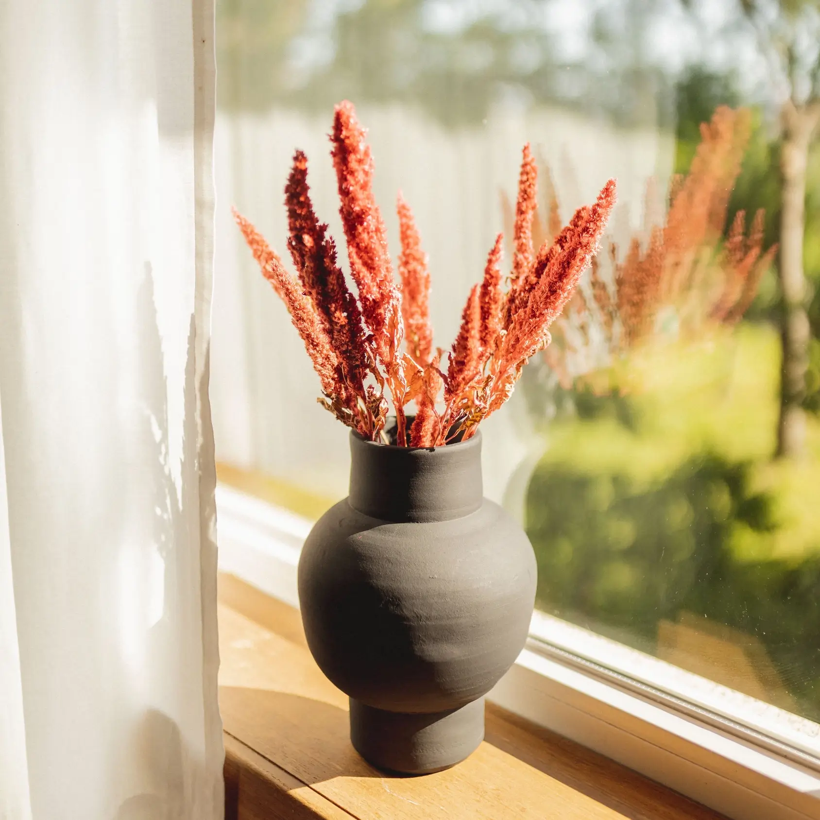 Oito.Atelier Keramik-Vase PARMA, handgefertigt in Portugal