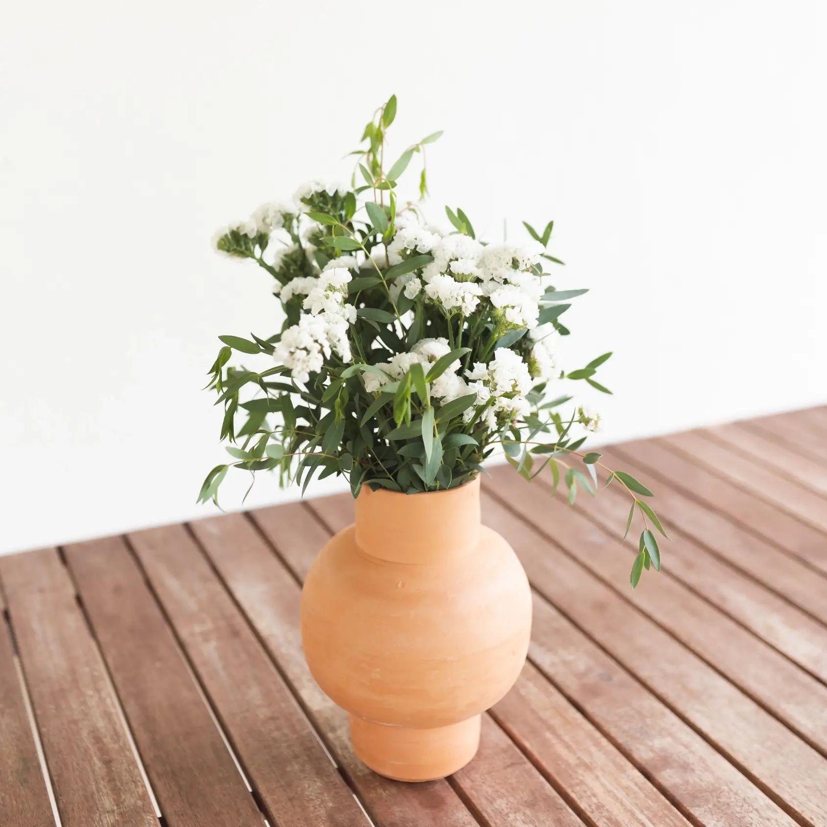 Oito.Atelier Keramik-Vase PARMA, handgefertigt in Portugal