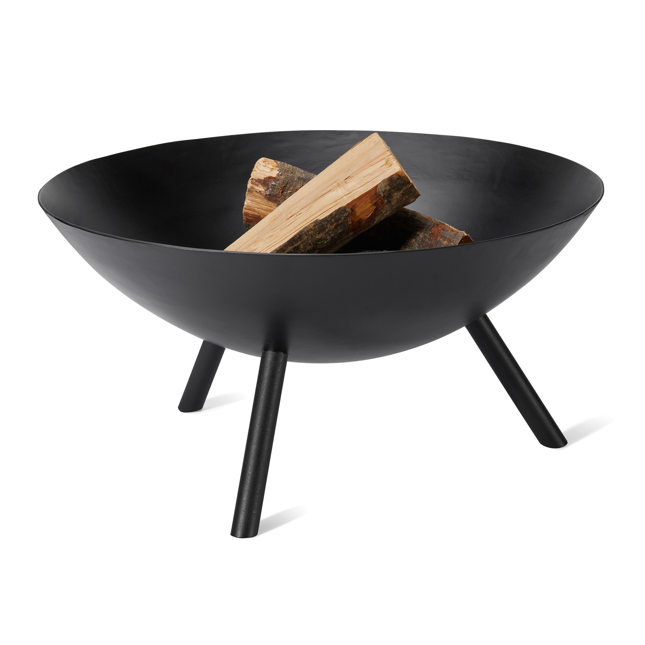 Philippi Feuerschalen-Set FLAMES für den Garten mit Grillplatte und Zange