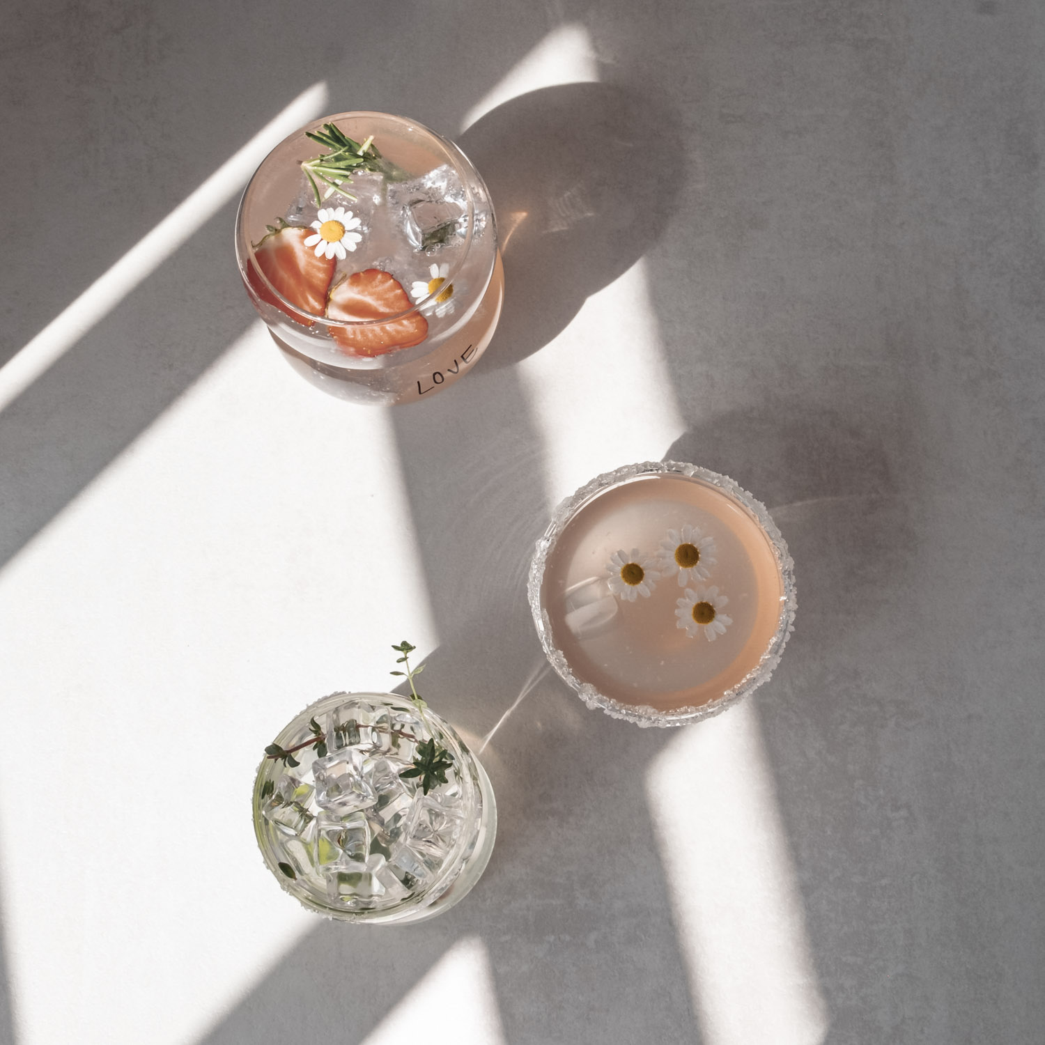 Eulenschnitt großes Bubble Glas Love für Eiskaffee, 500 ml Fassungsvermögen
